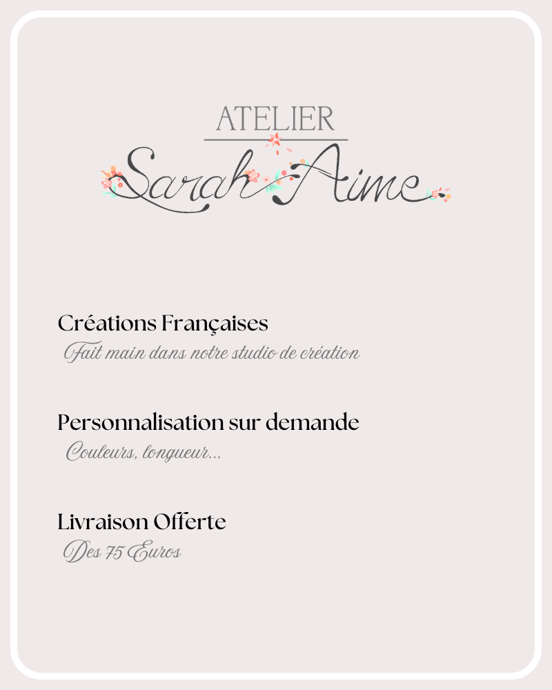 Bijoux Mariée – création artisanale Atelier Sarah Aime