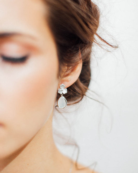 Maceline – Boucles d’Oreilles Mariée