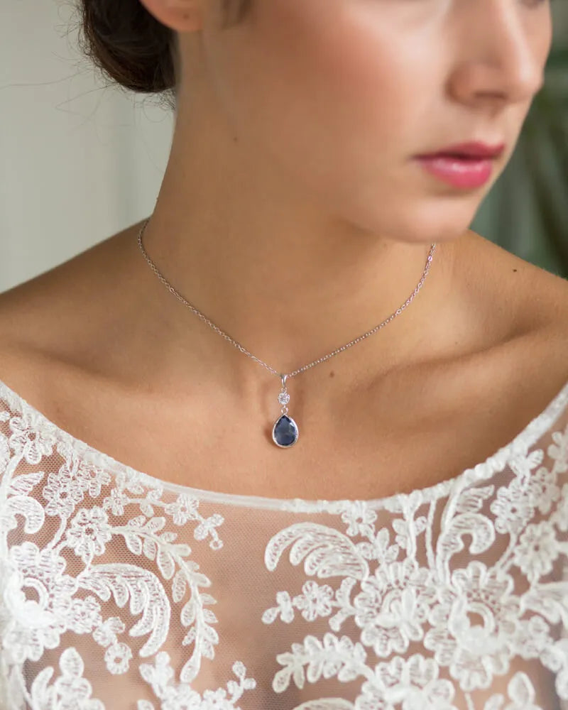 Collier de mariée Gepsy – création française Atelier Sarah Aime