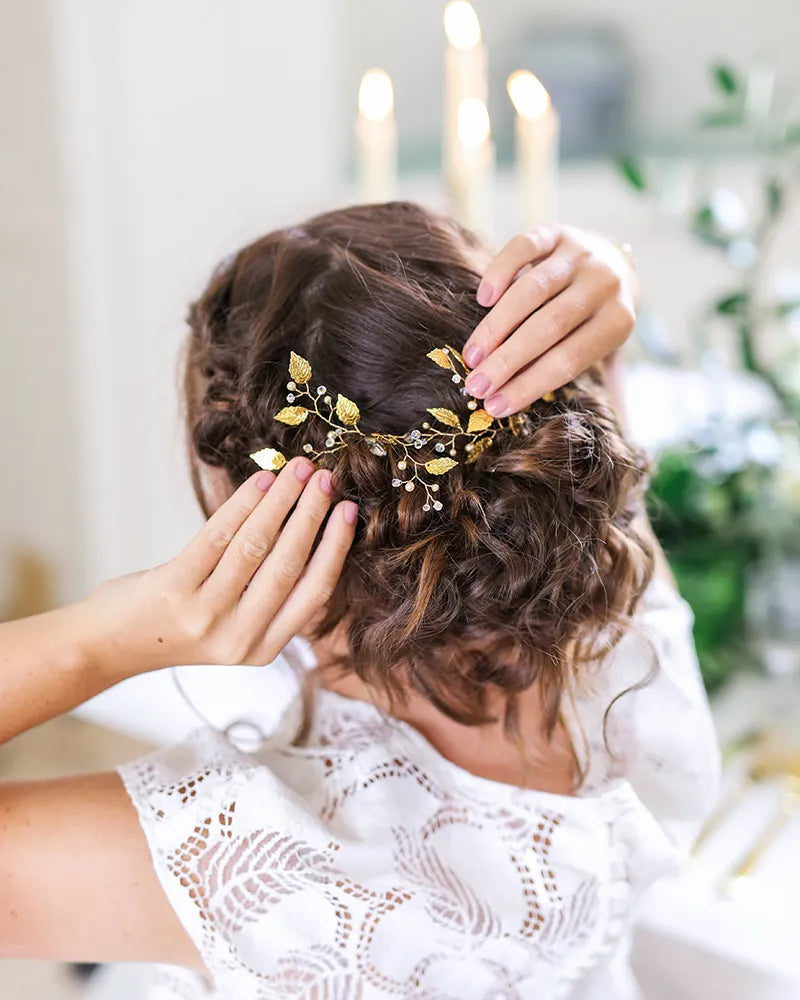 Angeline – Pics à Chignon Mariée x2