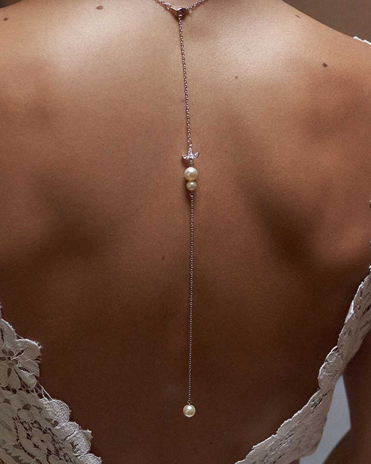 Bijou de dos Mariée Katy pour robe dos nu