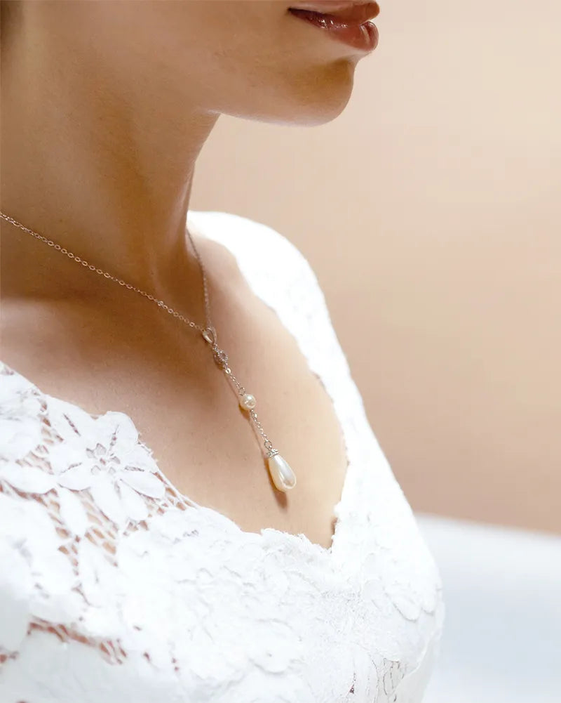 Collier mariée Saya – création française Atelier Sarah Aime