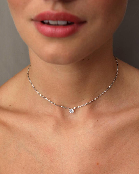 Collier mariage Aline – création française Atelier Sarah Aime