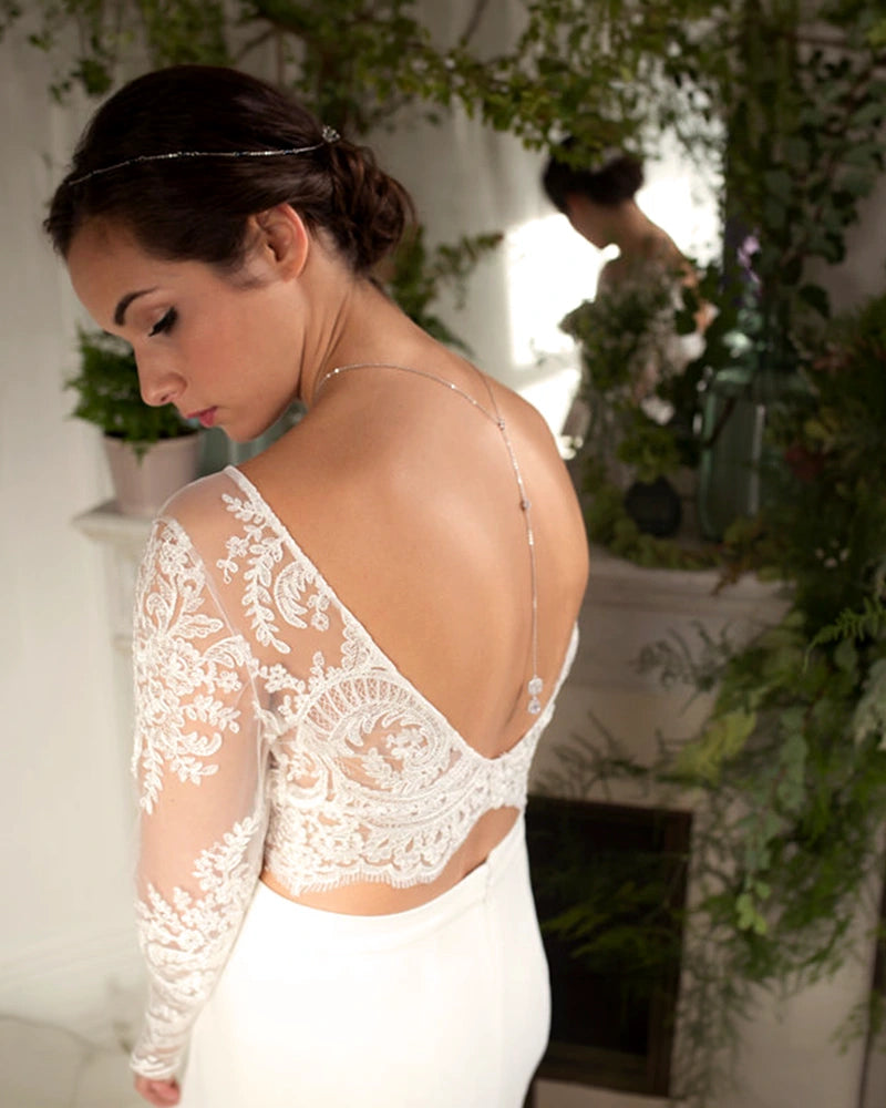 Colline – Bijou de dos strass