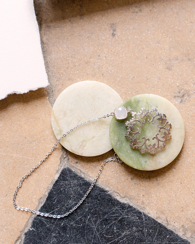 Bijou Mariée romantique – création artisanale Atelier Sarah Aime