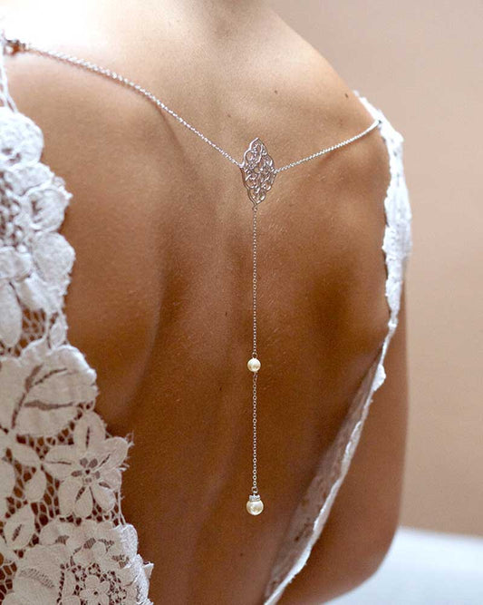 Bijou de Robe Eliott - Bijoux Mariée – création artisanale Atelier Sarah Aime

