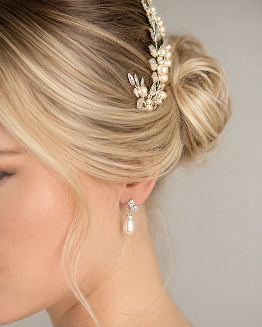 Kate – Boucles d’Oreilles Mariée
