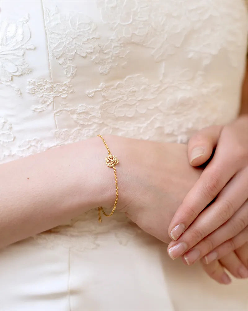 Bracelet Mariée - Rosy - Atelier Sarah Aime