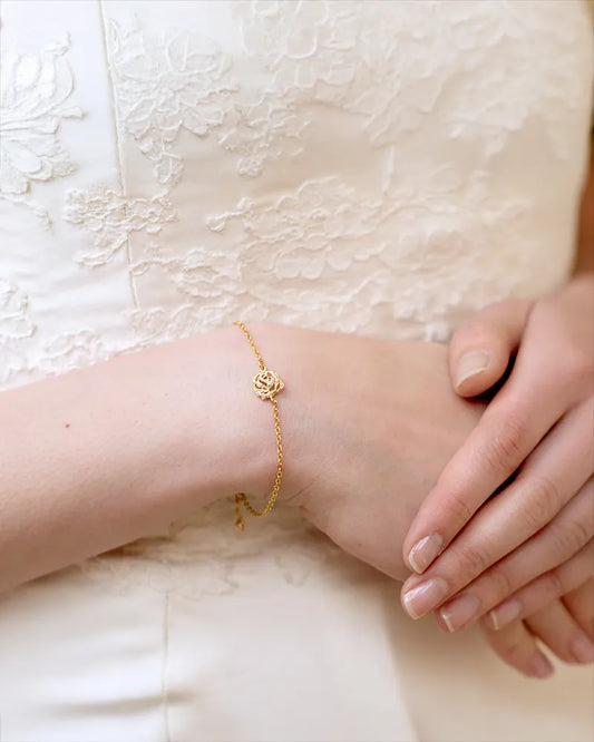 Bracelet Mariée - Rosy - Atelier Sarah Aime