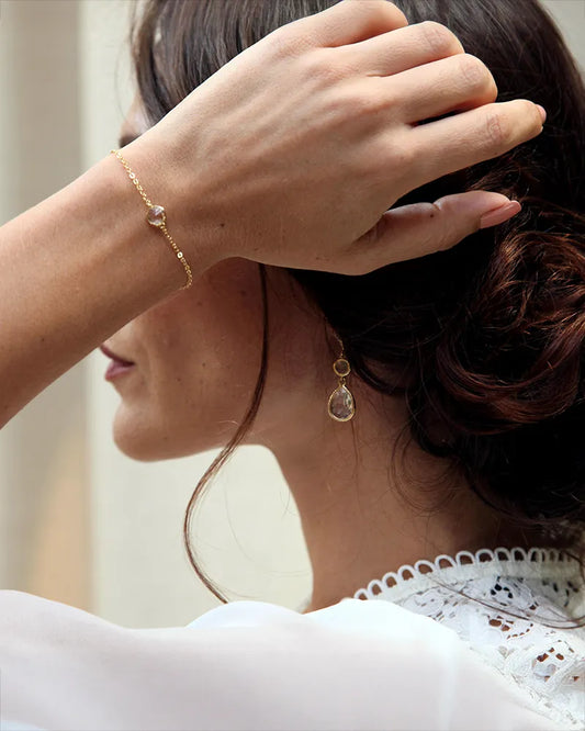 Bracelet mariée Jade – Atelier Sarah Aime
