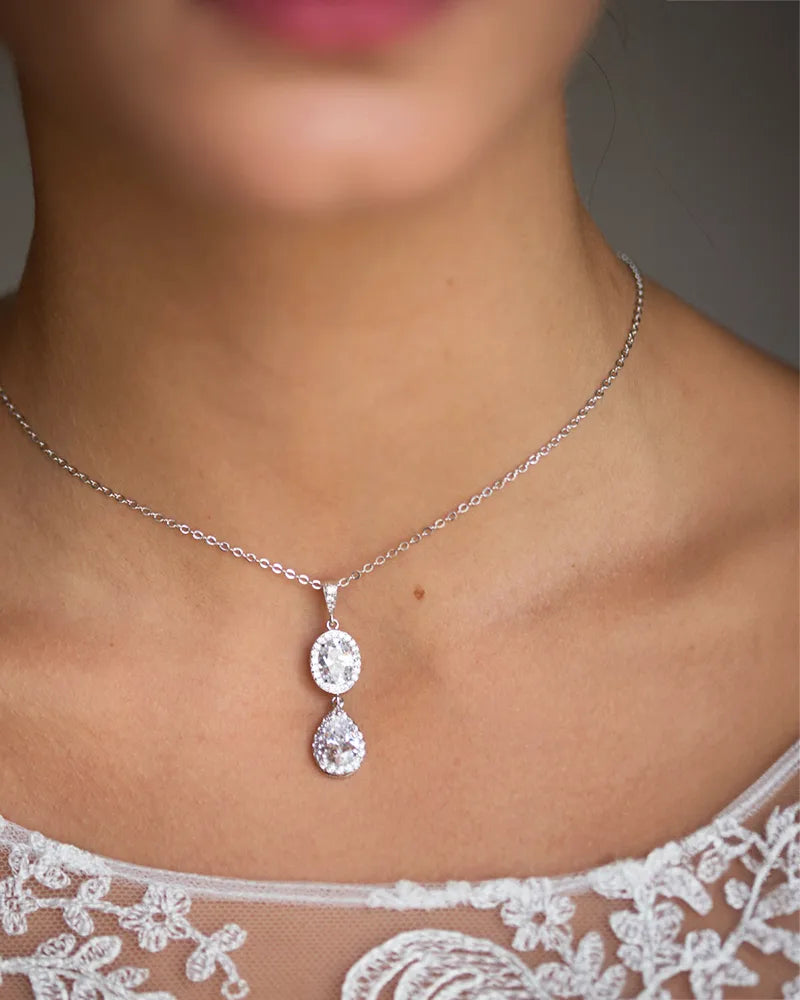 Collier de mariée Betane – création française Atelier Sarah Aime