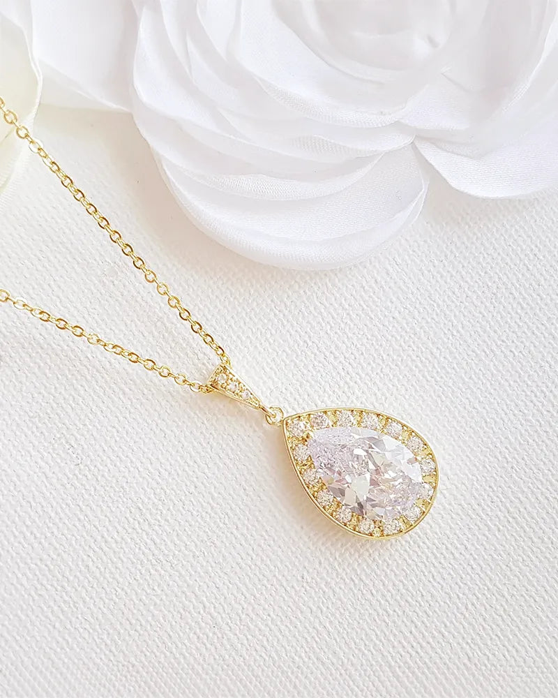 Collier mariage Soliste – création française Atelier Sarah Aime

