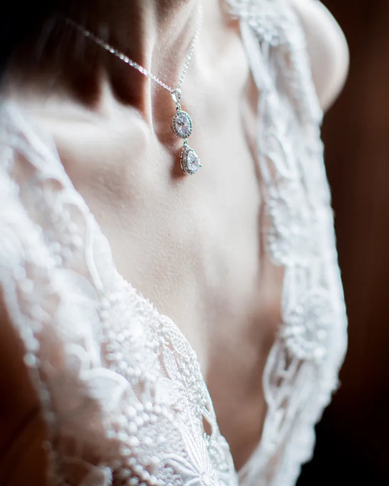 Collier de mariée Betane – création française Atelier Sarah Aime