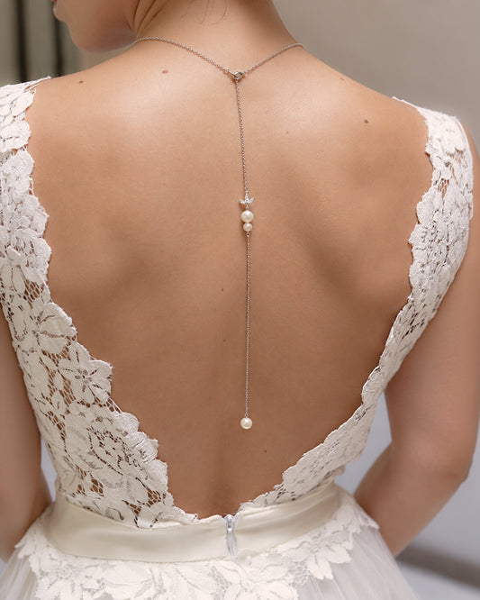 Bijou de dos mariée - Atelier Sarah Aime