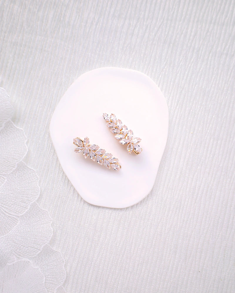 Lysea pinces à chignon mariage feuillage - mariage Naturel 