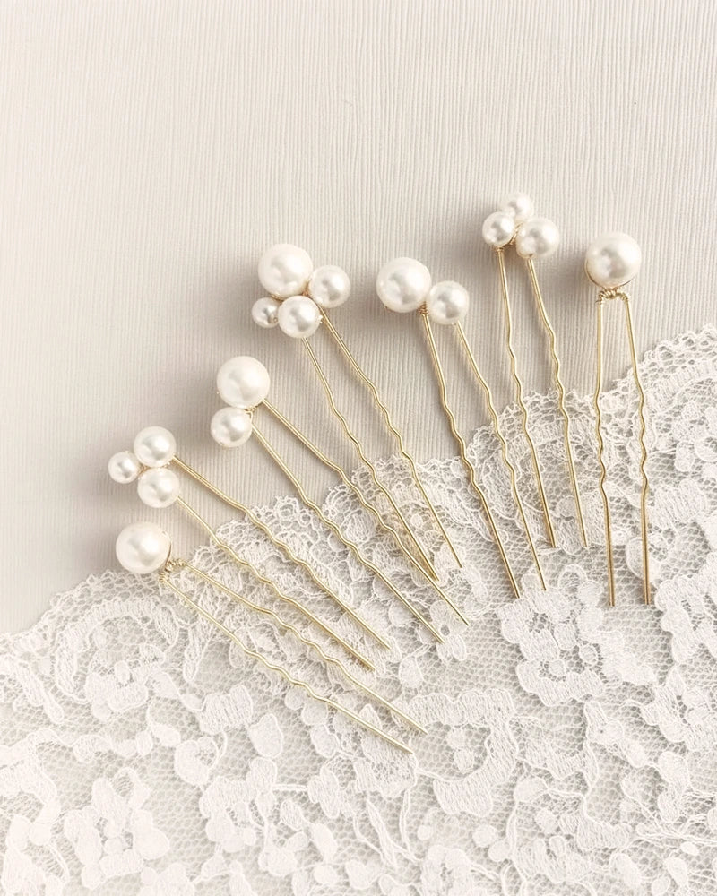 Camomille – 7 Pics à Cheveux Mariée