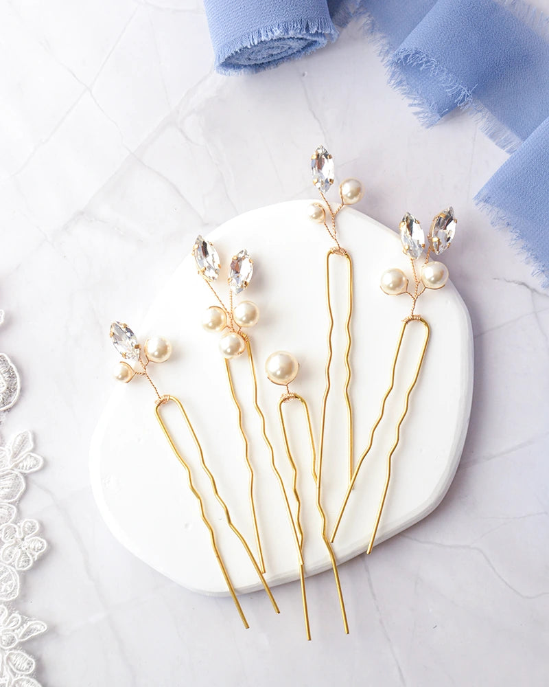 Pics à Chignon mariée  Lilja - Atelier Sarah Aime - Bijoux mariage