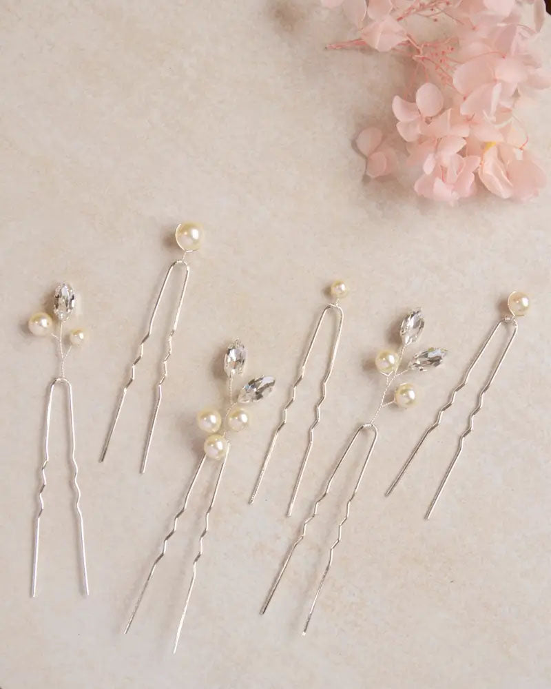 Pics à Chignon mariée  Lilja - Atelier Sarah Aime - Bijoux mariage