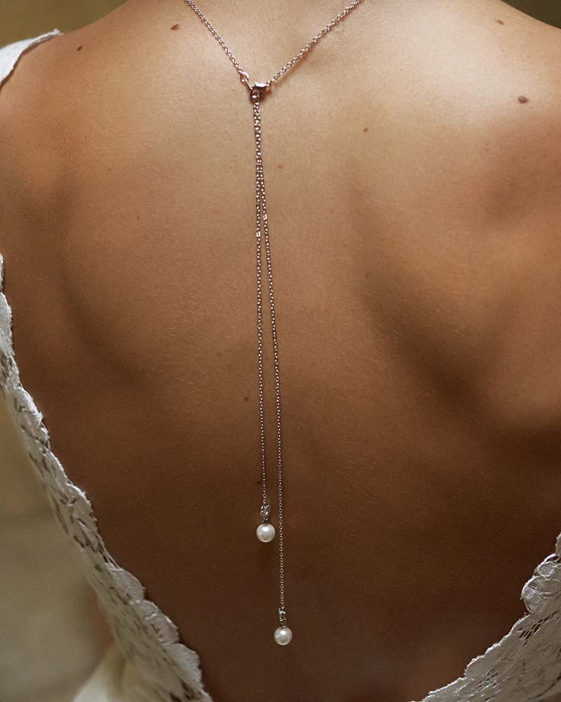 Bijou de dos Nomie – création française Atelier Sarah Aime

