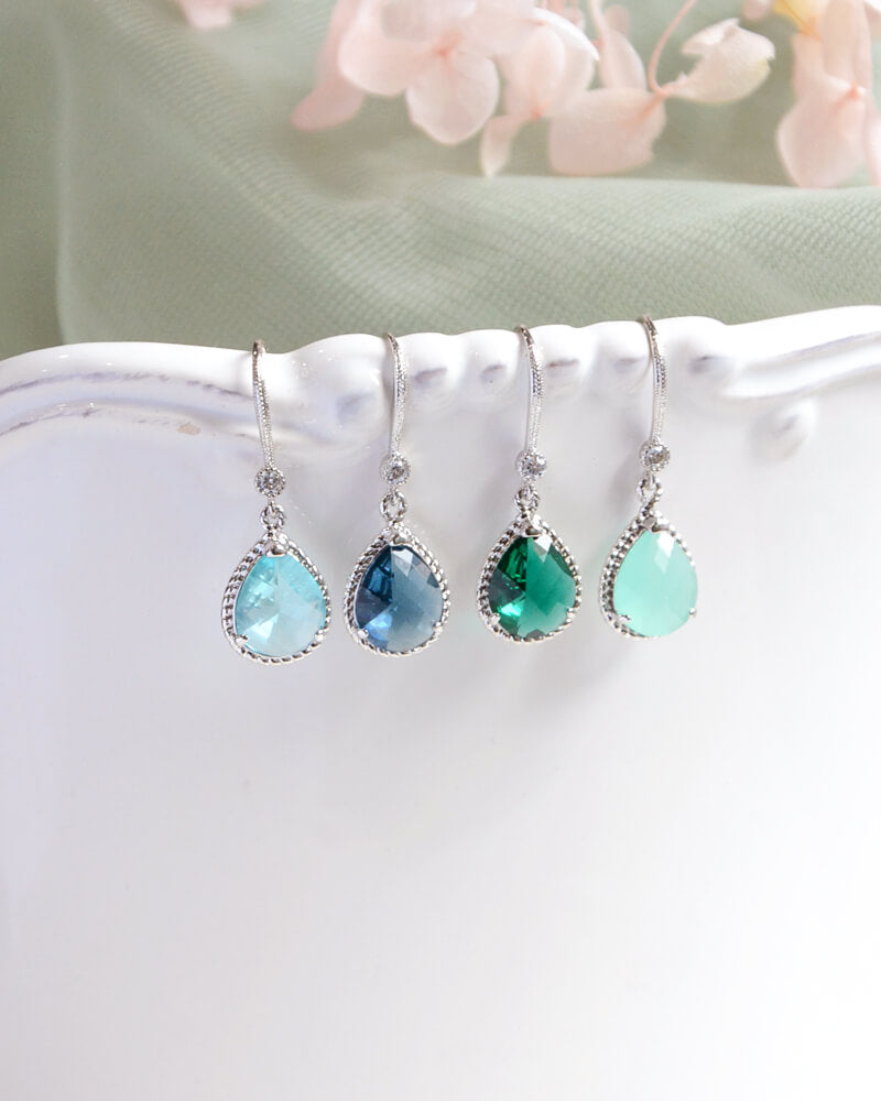 Boucles d’oreilles mariage charlotte – bijou raffiné pour mariée