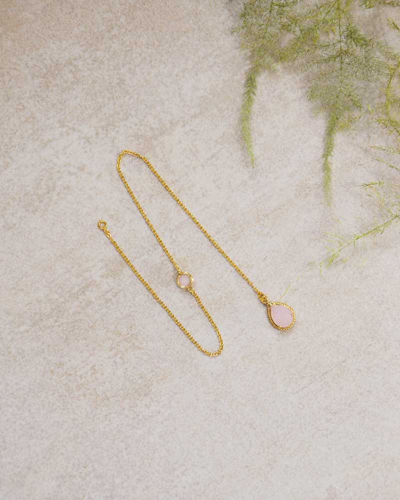 Bijou de dos Charlotte – pendentif cristal discret pour robe dos nu mariée
