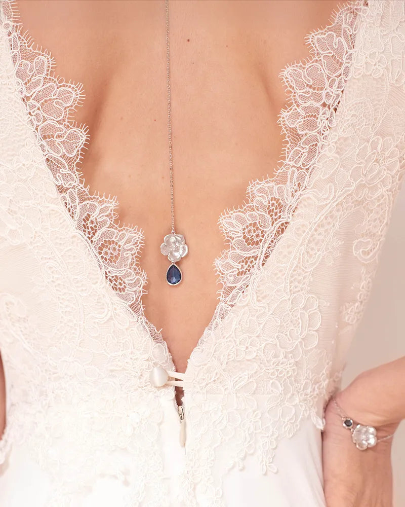 Bijou de dos Euridice – création française Atelier Sarah Aime

