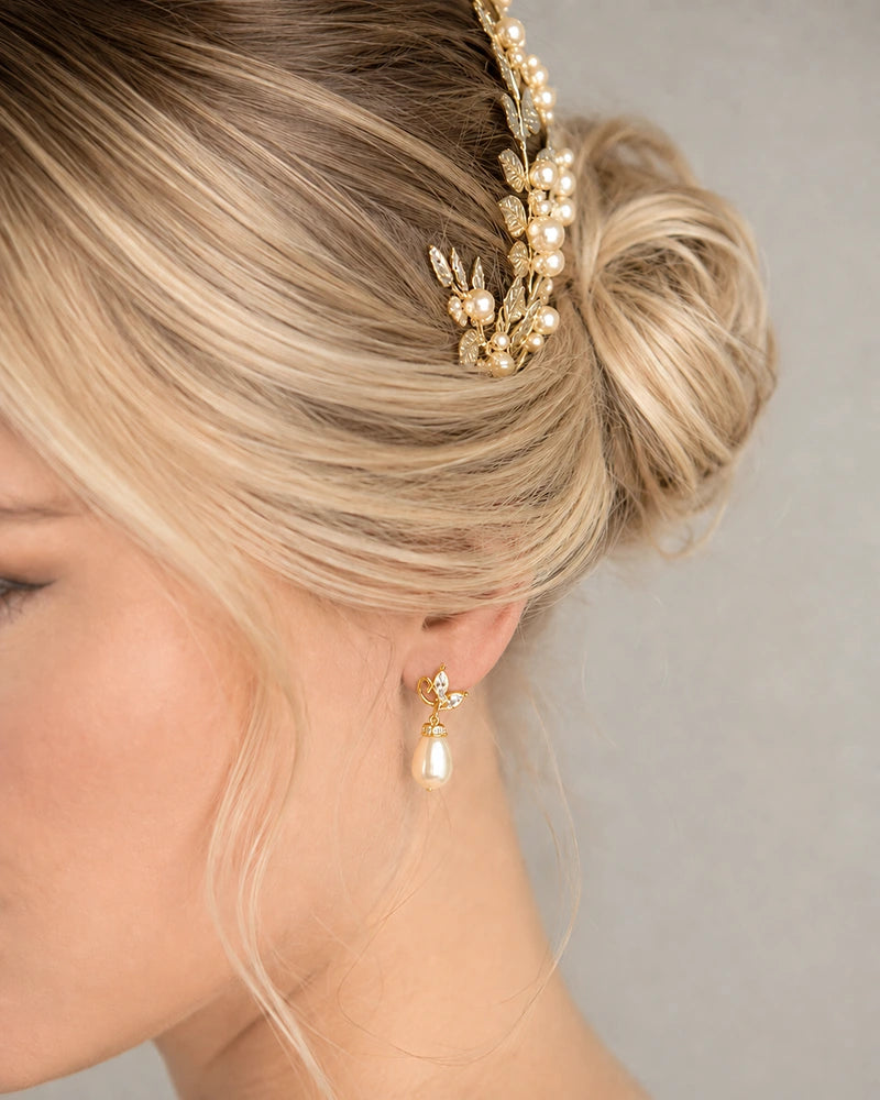 Kate – Boucles d’Oreilles Mariée