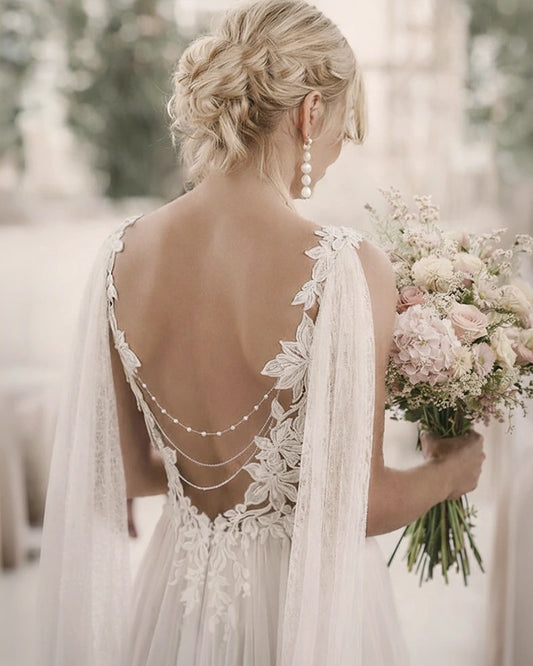 Maria – Bijou de Robe Mariée Perle (Copie)