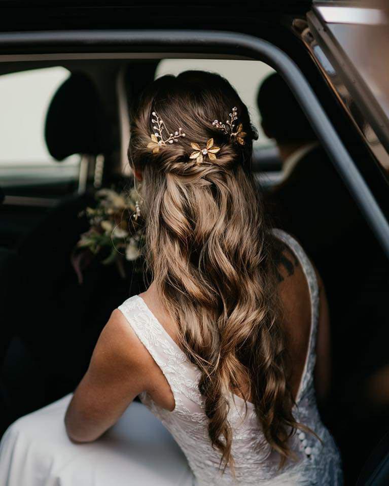 Pics à chignon de mariée pour mariage